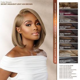 Sensationnel Bare Lace 13x6 wig translucent lace for non-reflective finish