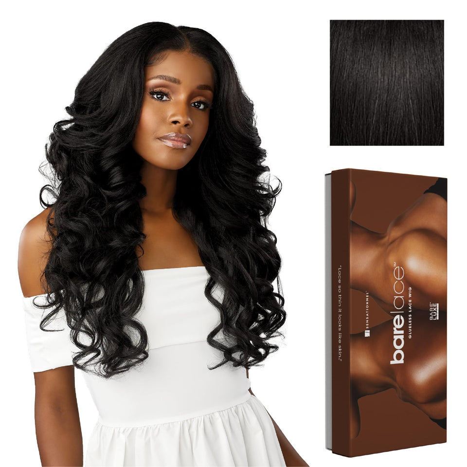 Sensationnel Bare Lace 13x6 Wig Unit 15 front view shows natural hairline for everyday wear.