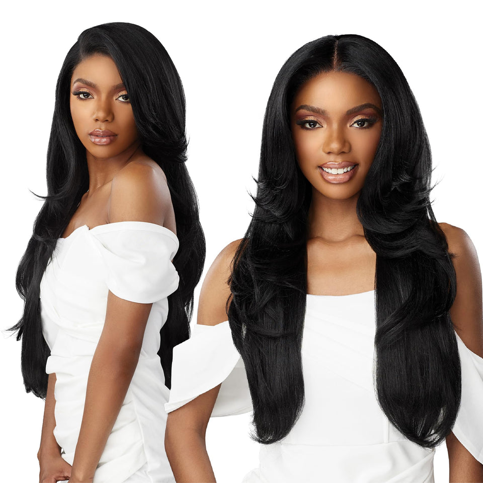 Sensationnel Bare Lace 13x6 Unit 7 front view with natural hairline for daily wear