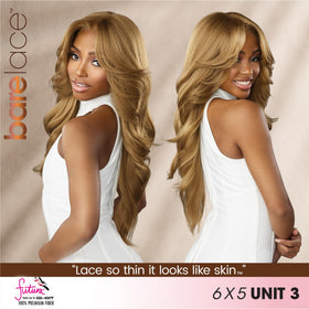 Sensationnel Bare Lace 6x5 wig features baby hairs and natural density.