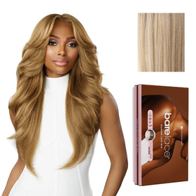 Sensationnel Bare Lace 6x5 wig in balayage ash blonde for natural color blend.