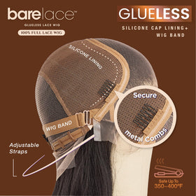 Sensationnel Bare Lace Full Lace Wig pre-plucked hairline for natural parting