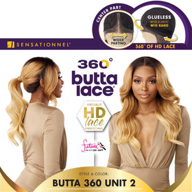 Sensationnel Butta 360 butterscotch blonde color offers warm, versatile styling.