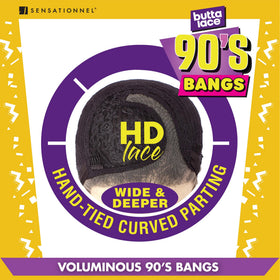 Sensationnel Butta Lace 90S Bangs close-up hairline detail.