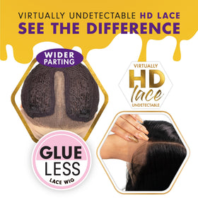 Sensationnel Butta Lace Wig babyhair melts blend smoothly with skin tone