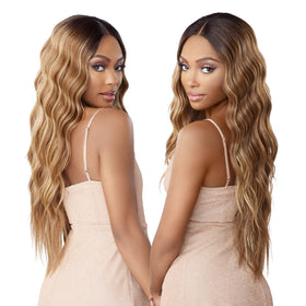 Sensationnel Butta Lace Wig HD lace front close-up showing natural melt and seamless integration.
