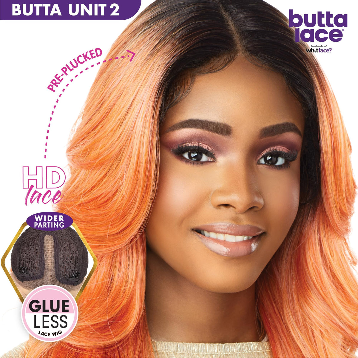 Sensationnel Butta Lace hd lace front blends naturally for seamless wear