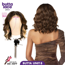 Sensationnel Butta Lace Wig pre-plucked hairline speeds up styling with a natural finish