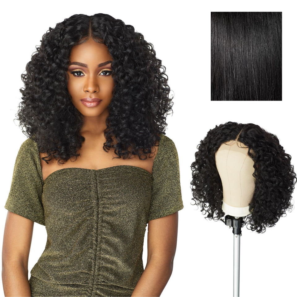 Sensationnel Butta Lace Wig unit 5 inch deep parting for natural parting