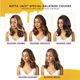 Sensationnel Butta Lace Wigs Unit 3 babyhair detail for natural look.