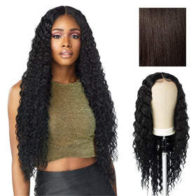 Sensationnel Butta Lace Wigs Unit 3 front view demonstrates natural glueless fit.