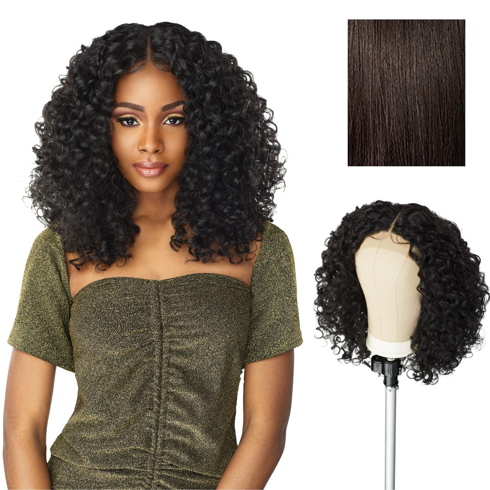 Sensationnel Butta Lace unit 5 with extra-wide deep parting for a natural scalp look