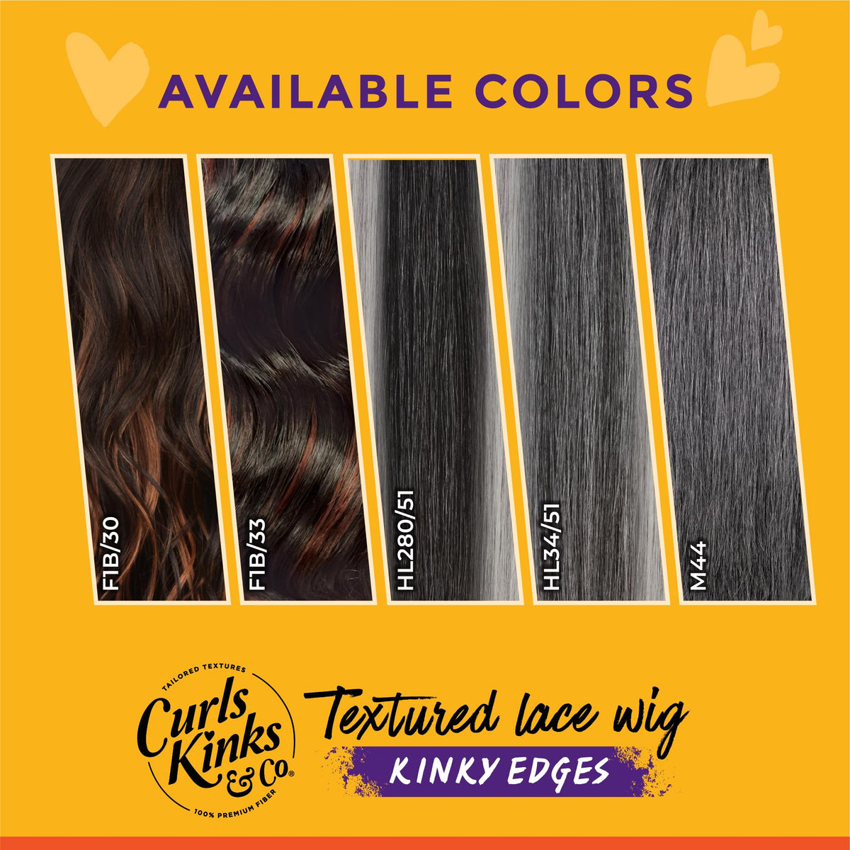 Sensationnel Curls Kinks Co Kinkyedges wig kinky spiral style for voluminous texture.