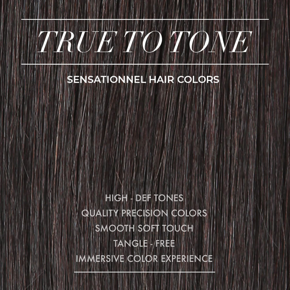 Sensationnel Curls Kinksandco color-2-dark-brown image shows versatile shade options