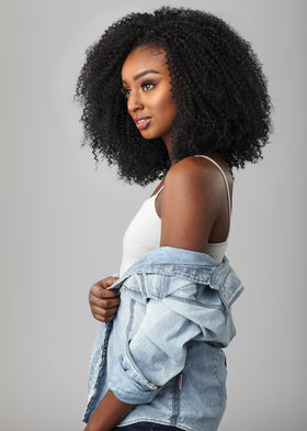 Sensationnel Curls Kinks and Co half wig cap adjustment for secure fit