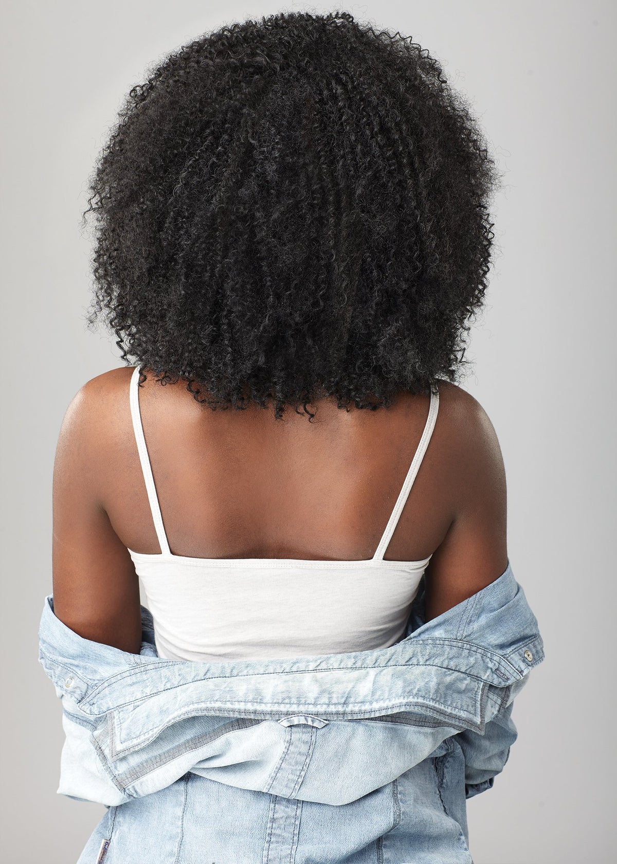 Sensationnel Curls Kinks and Co half wig styling options with various textures