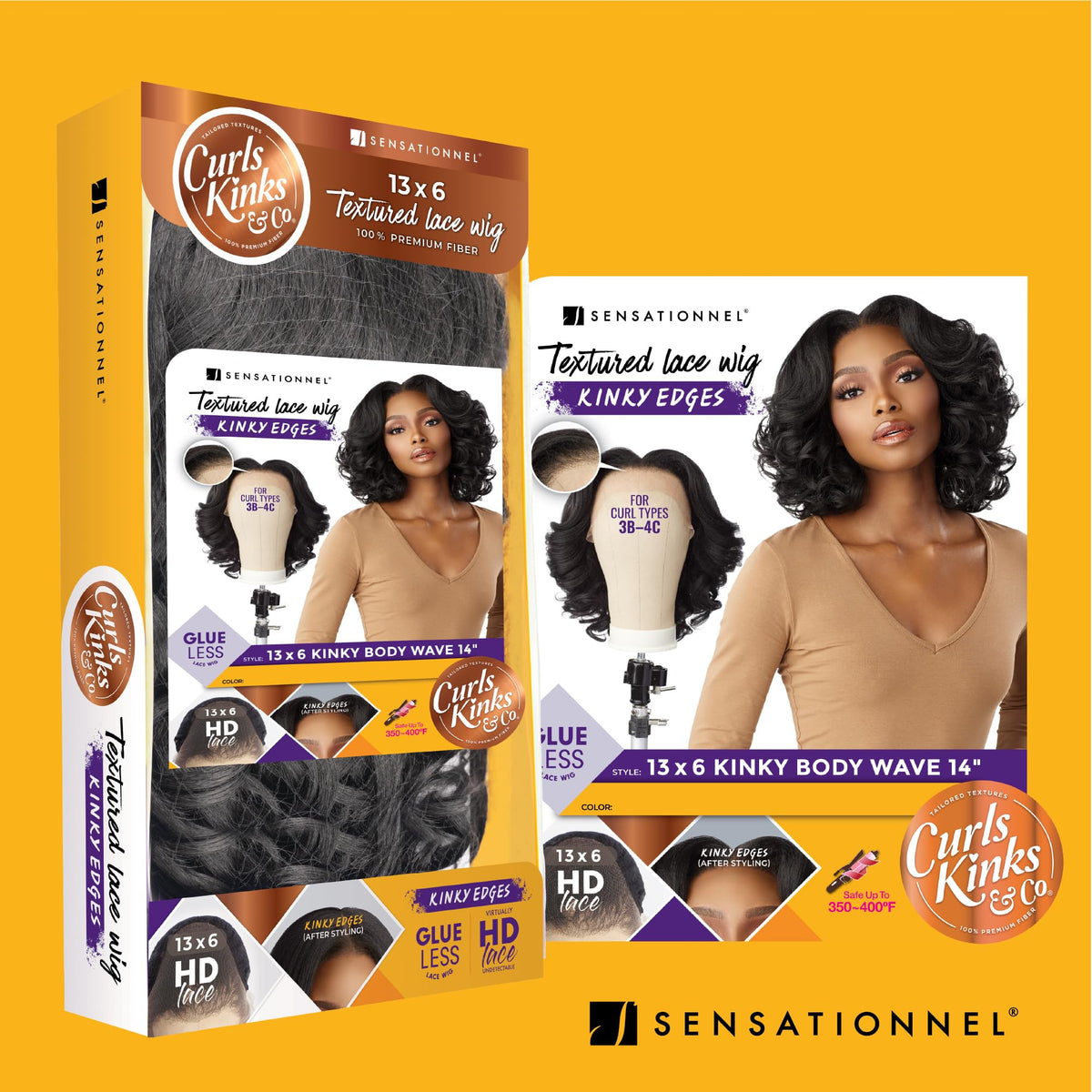 Sensationnel Kinksandco balayage color options for natural dimension