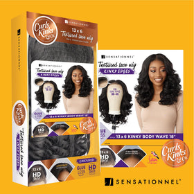 Sensationnel Curls Kinksandco wig glueless fit with adjustable band.