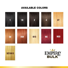 Sensationnel Empire Bulk Braiding tangle-free fibers for durable, long-lasting wear