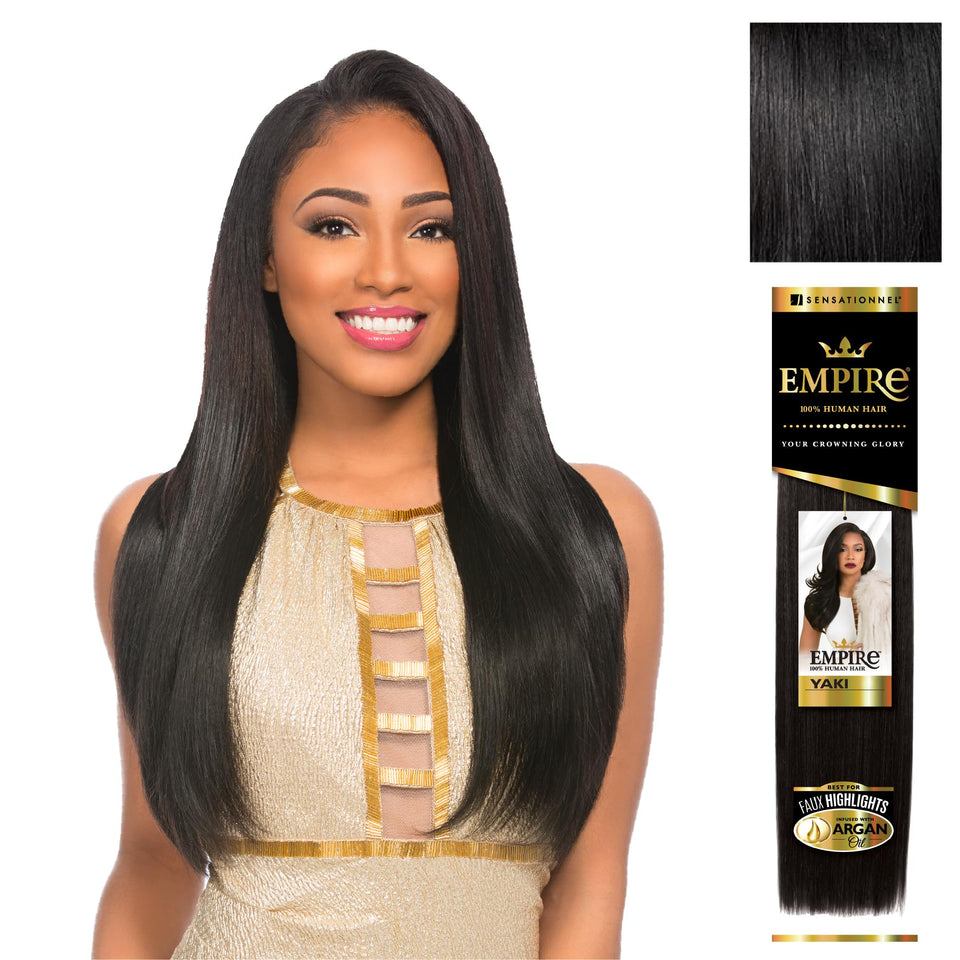 Sensationnel Empire Yaki weaving pack setup showing easy, tangle-free installation