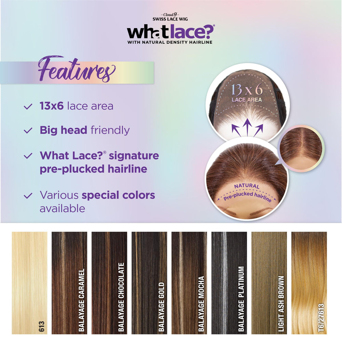 Sensationnel heat tolerance up to 350–400°F supports versatile styling.