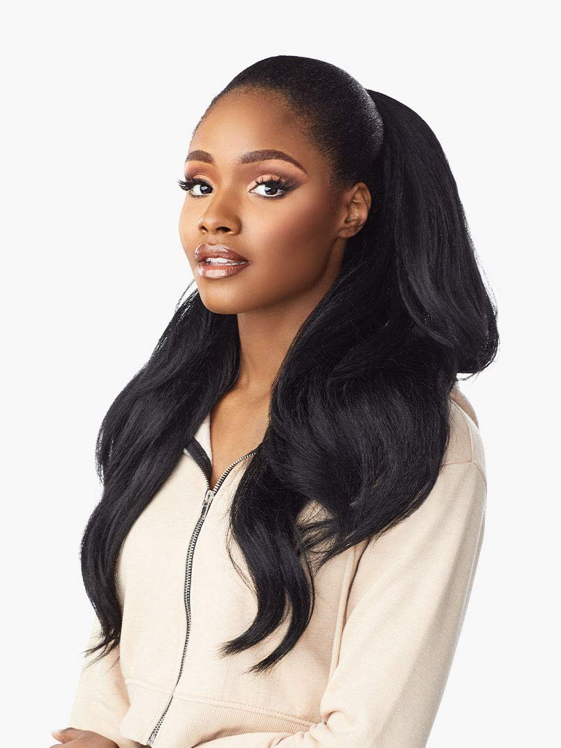 Sensationnel Instant Updown DIY styling in four steps for a sleek finish.