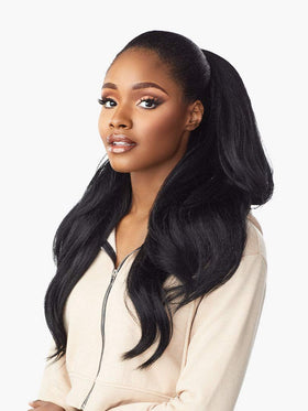 Sensationnel Instant Updown DIY styling in four steps for a sleek finish.