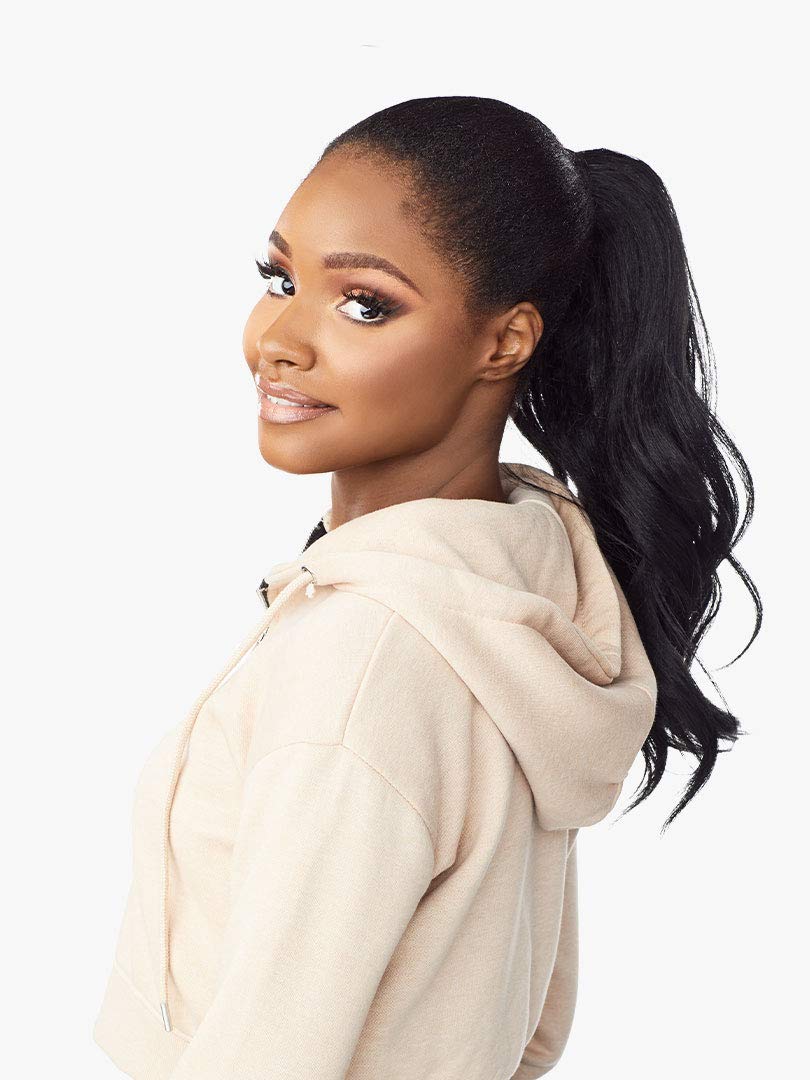 Sensationnel Instant Updown heat-friendly fiber supports easy styling.