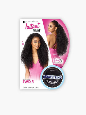 Sensationnel Instant Weave Half Wig updo and ponytail styling options