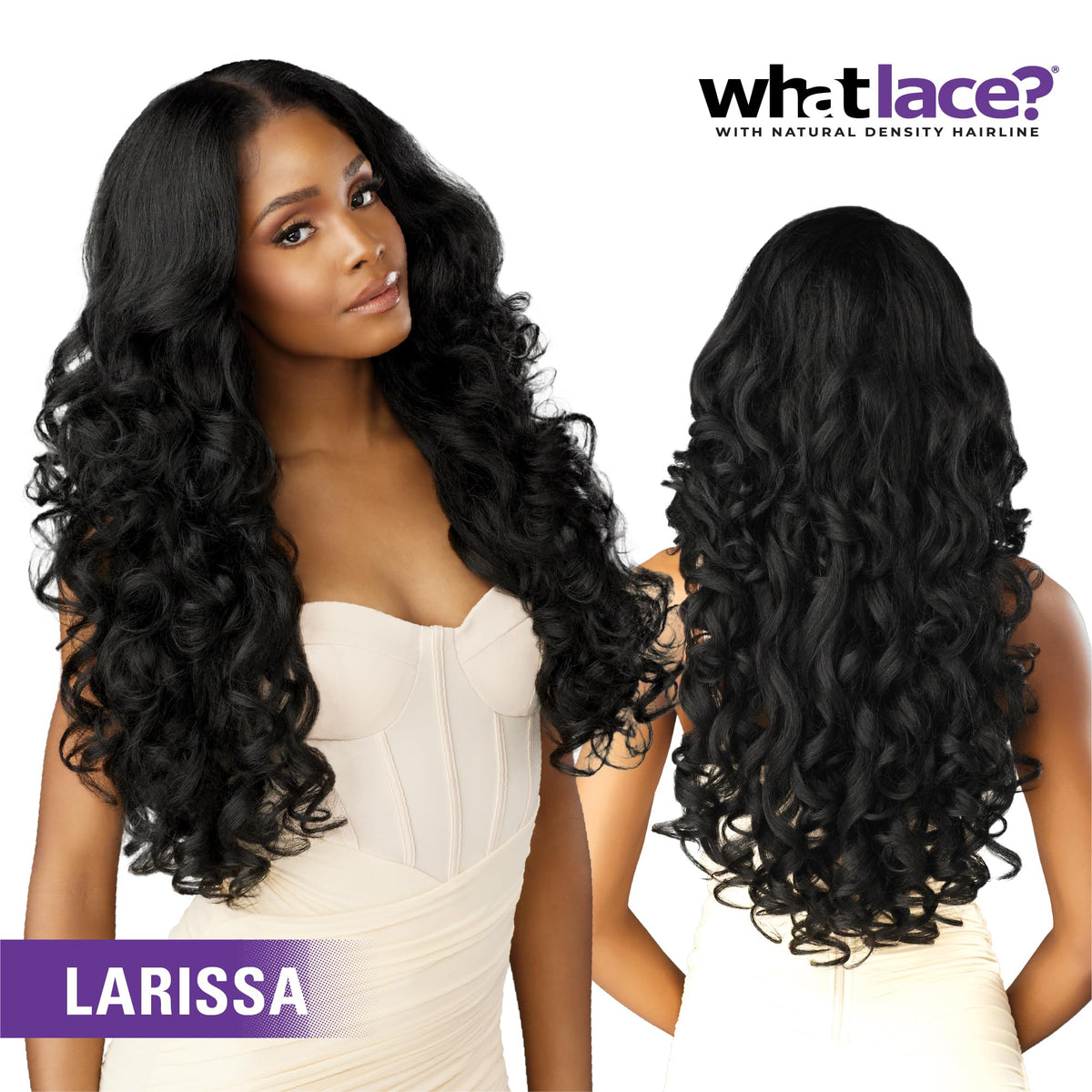 Sensationnel lace front ear to ear ensures discreet coverage and easy styling