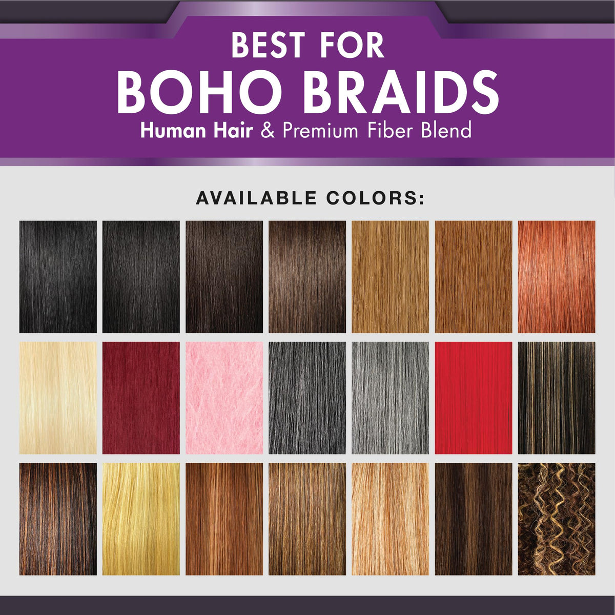 Sensationnel PremToo knotless box braids 18in for tangle-free installation