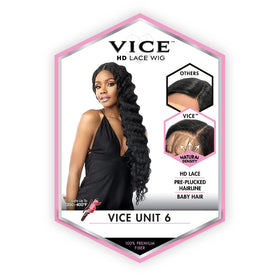 Sensationnel Vice lace front wig with HD lace frontal for seamless styling