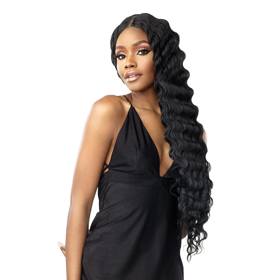 Sensationnel Vice lace front unit 6-5 inch deep part for natural daily wear