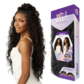 Sensationnel What Lace 13x6 HD lace front blends with skin for discreet wear