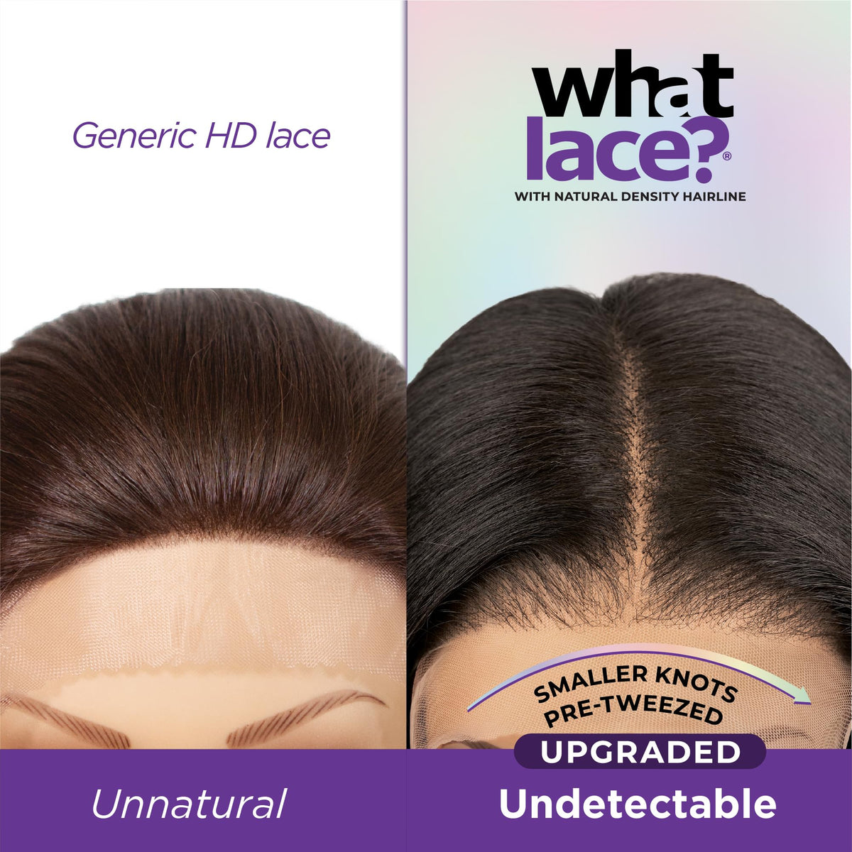 Sensationnel What Lace wig glueless wear for quick setup and secure fit.
