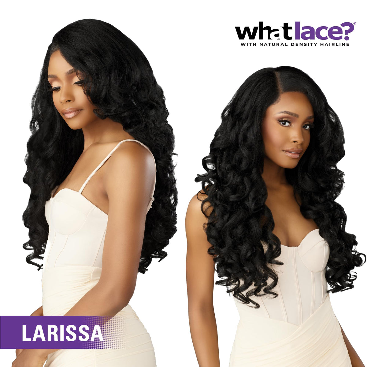 Sensationnel What Lace wig HD lace front ensures seamless blending.