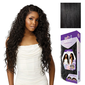 Sensationnel What Lace 13x6 lacefront jet black wig for natural parting