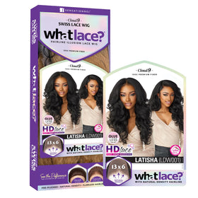 Sensationnel What Lace ear-to-ear transparent lace supports seamless blending.