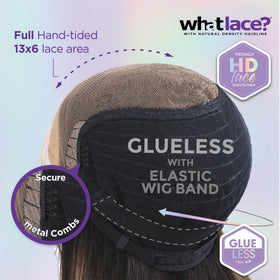 Sensationnel What Lace HD lace wig coverage supports comfortable all day wear