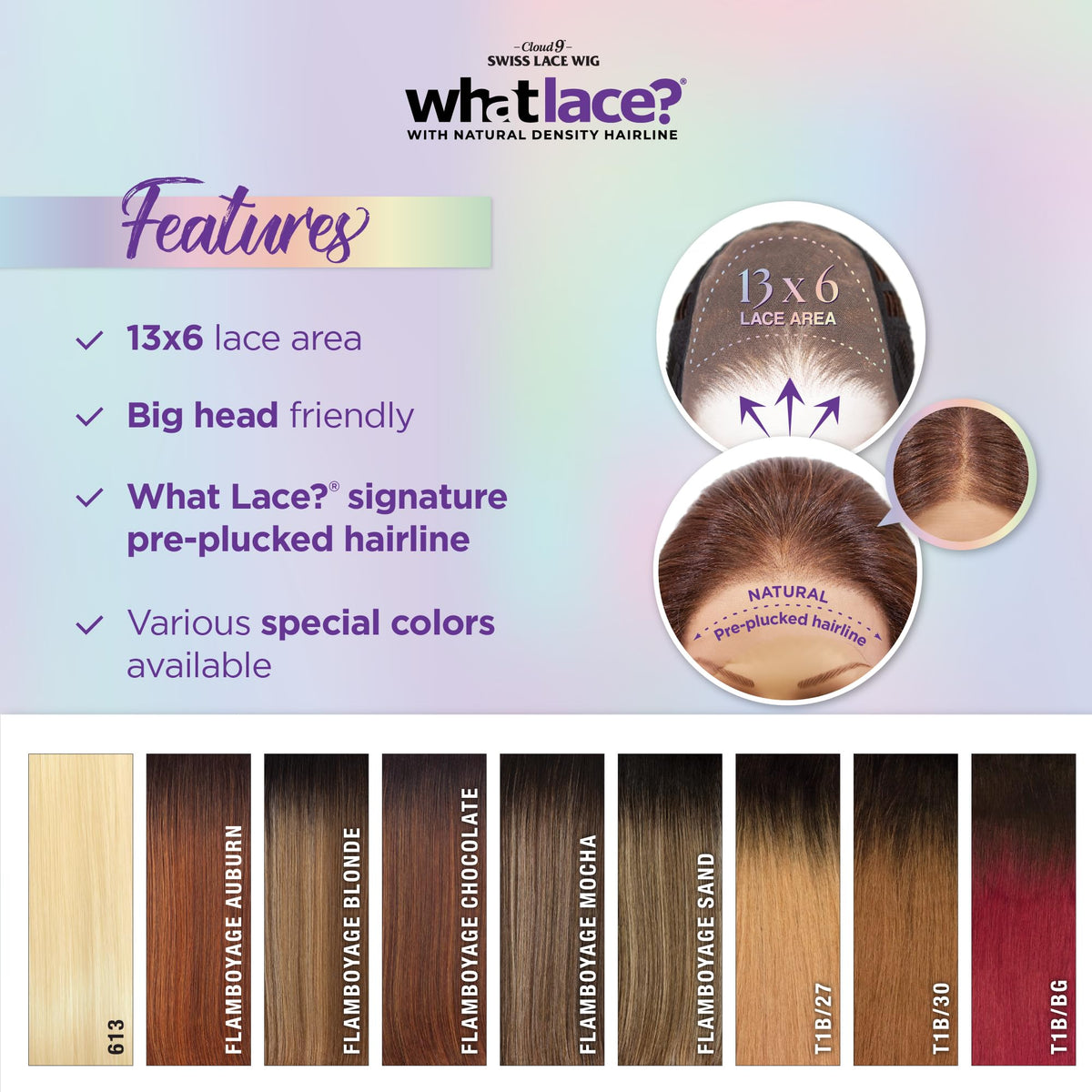 Sensationnel What Lace has natural density hairline and babyhair detail.