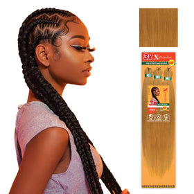 Sensationnel X-pression 58in box braids ready for quick, stylish protection.