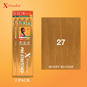 Sensationnel X-pression 58in twists with vibrant color and natural movement.