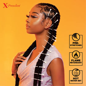 Sensationnel X-PRESSION bohemian twist braiding hair for creative styles