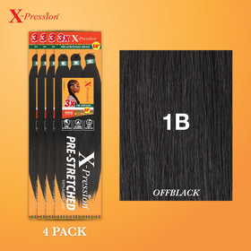 Sensationnel X-pression flame retardant kanekalon braid 58 inch for safe styling