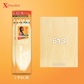 Sensationnel X-PRESSION 58in water wave braid close-up for protective styling.