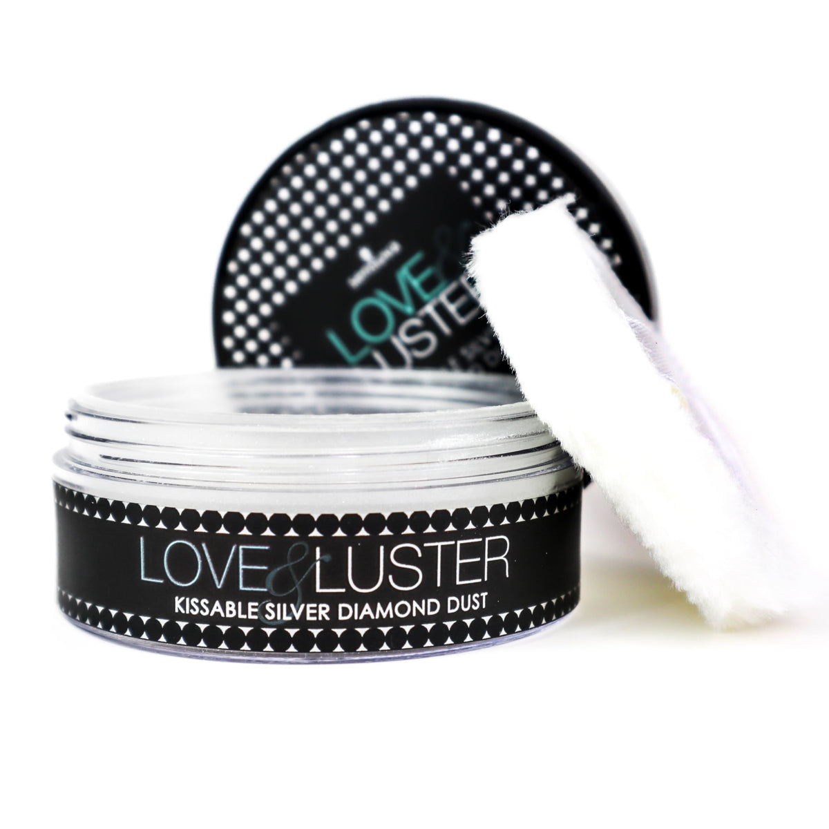 Sensuva Love & Luster highlights collarbones and shoulders with shimmer