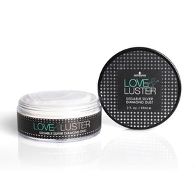 Sensuva Love & Luster Diamond Dust jar with puff for easy glow