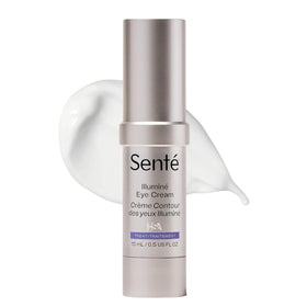 Sente Illumine Eye Cream bottle front for daily under-eye care and refreshed look