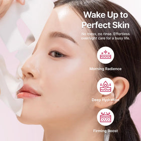 Four-pack SEONGLOW Collagen Hydration Mask ready for routine use