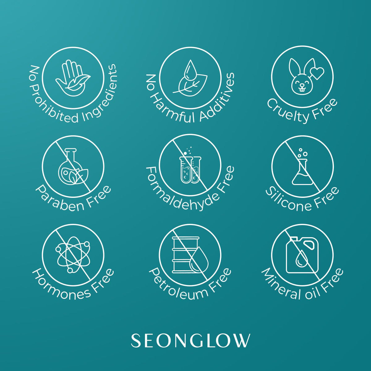 SEONGLOW serum used during daytime with SPF 30 guidance